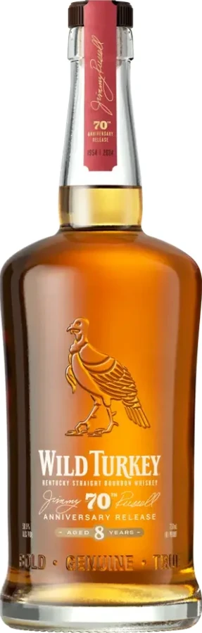 Wild Turkey 8yo 70th Anniversary Release 50.5% 750ml