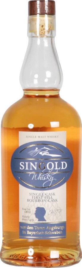 Sin-Gold Single Malt Fass Nr. 2 Fass Nr. 2 43% 700ml