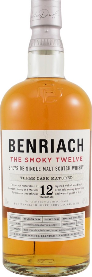 BenRiach 12yo The Smoky Twelve 46% 700ml