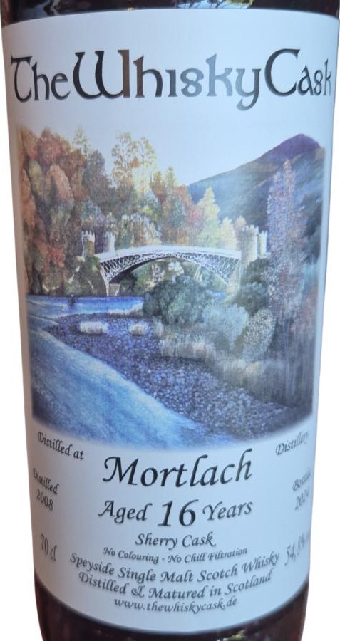 Mortlach 2008 TWC 54.8% 700ml