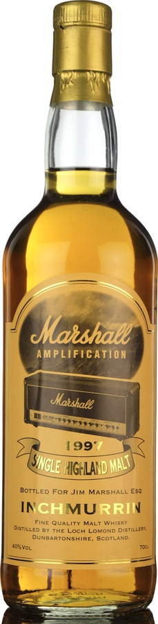 Inchmurrin 1997 Marshall Amplification Jim Marshall Esq 40% 700ml