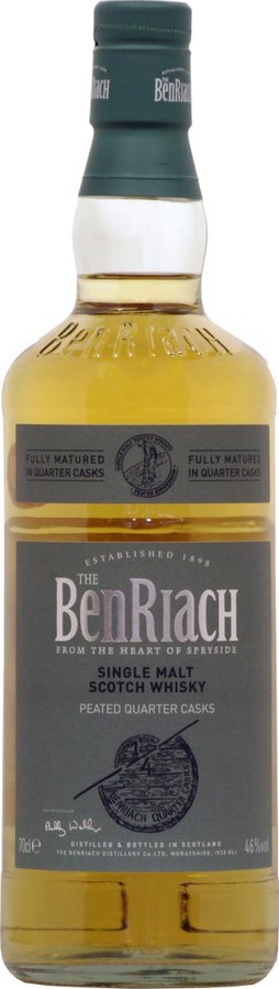 BenRiach Peated Quarter Casks Travel Exclusive 46% 700ml