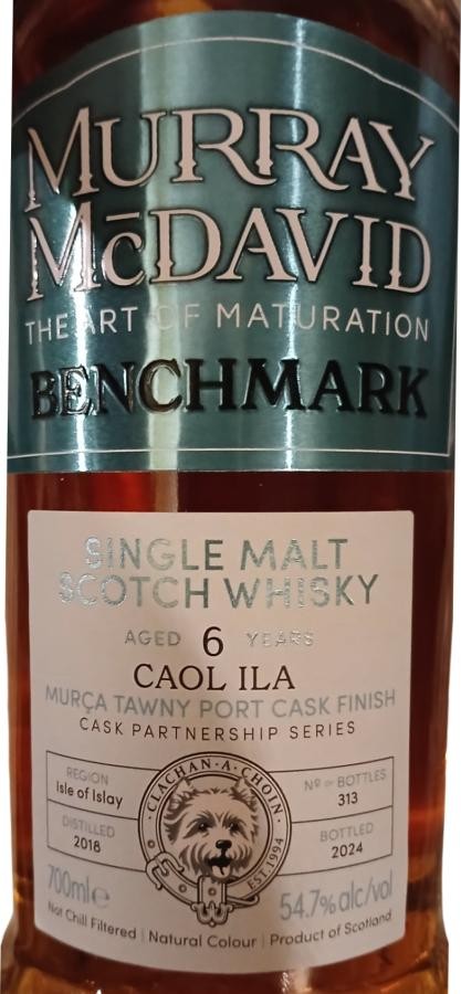 Caol Ila 2018 MM Benchmark 54.7% 700ml