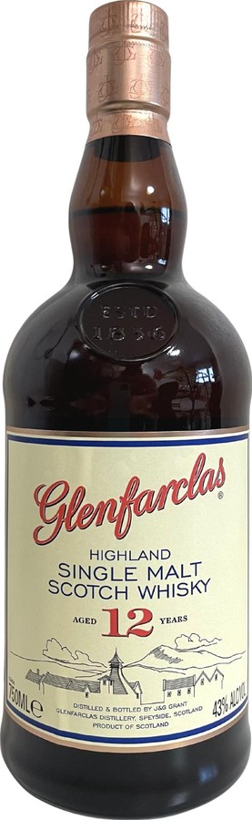 Glenfarclas 12yo 43% 750ml