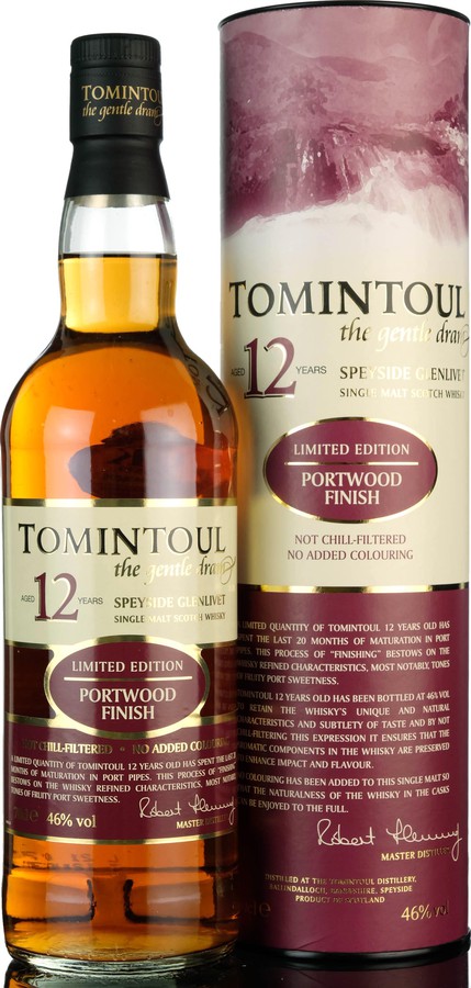 Tomintoul 12yo Portwood Finish Limited Edition 46% 700ml