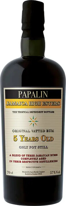 Velier Papalin Jamaica Collection Foundations 5yo 57% 700ml