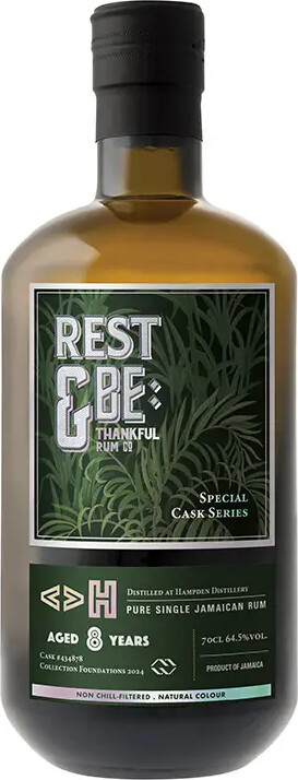 Rest & Be Thankful Hampden <>H Jamaica Special Cask Series Collection Foundations 8yo 64.5% 700ml