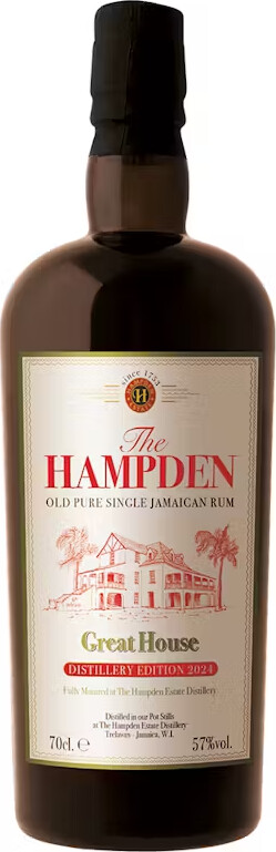 Velier Hampden Estate Great House Distillery Edition 2024 Old Pure Single Jamaican 57% 700ml