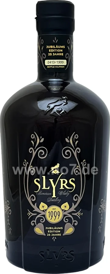 Slyrs Jubilaumsedition 25yo Distillers Choice 25. Jubilaum der Slyrs Bavarian Whisky Distillery 48.8% 700ml