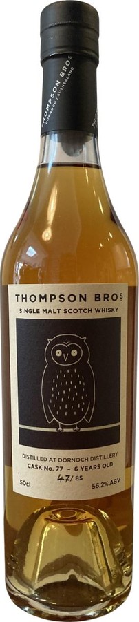 Dornoch 2018 Single Cask 56.2% 500ml