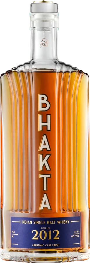 Bhakta 2012 Indian Single Malt Whisky 56.9% 750ml