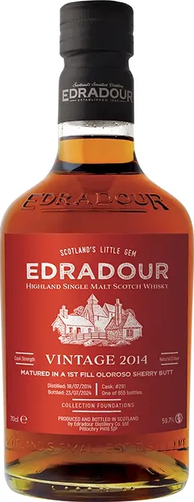 Edradour 2014 LMDW Collection Foundations 59.7% 700ml