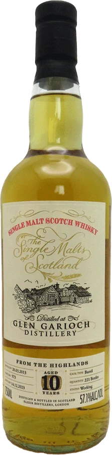 Glen Garioch 2013 ElD The Single Malts of Scotland 57.1% 750ml