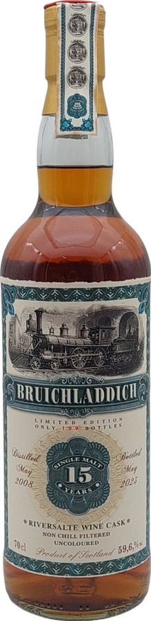 Bruichladdich 2008 JW Old Train Line 59.6% 700ml