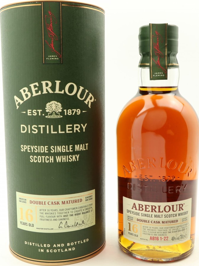 Aberlour 16yo Double Cask Matured 40% 700ml