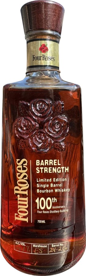 Four Roses 12yo Limited Edition Single Barrel Four Roses 100th Anniversary 56.1% 750ml