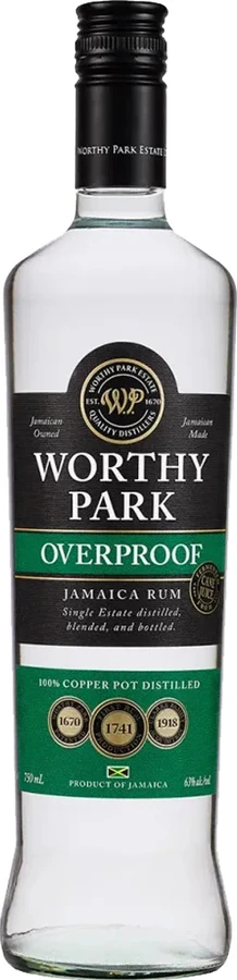 Worthy Park Jamaica Overproof 63% 750ml