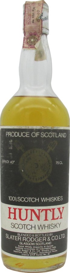 Huntly Scotch Whisky 100% Scotch Whiskies Callegari Import 40% 700ml