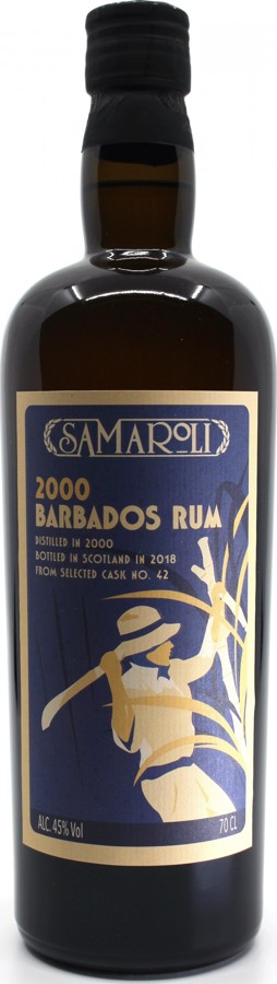 Samaroli 2000 Barbados No. 42 18yo 45% 700ml