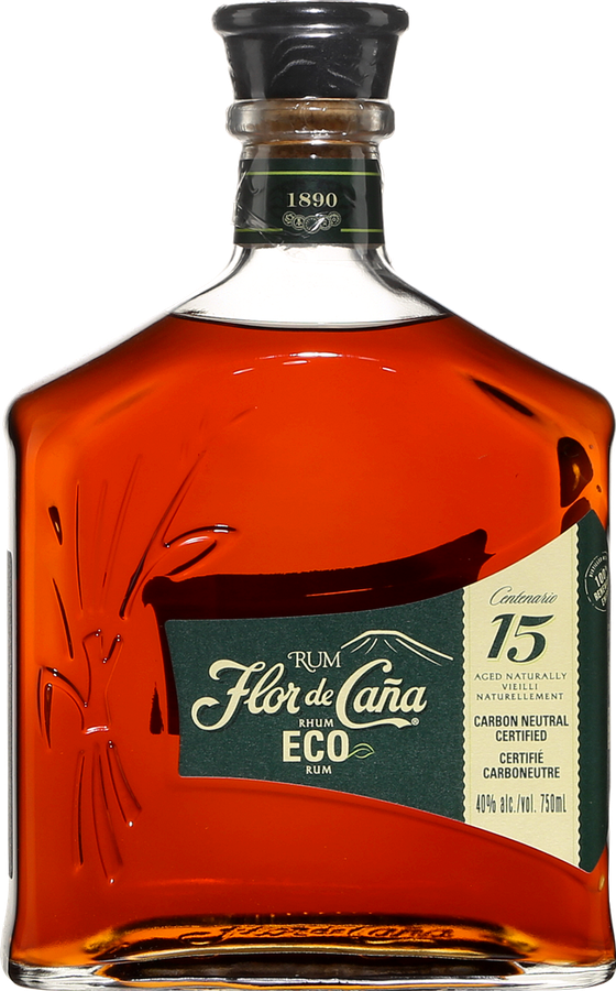 Flor de Cana ECO 15yo 40% 750ml