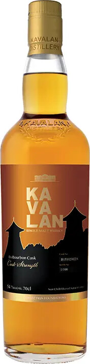 Kavalan Solist 2015 Ex-Bourbon Cask #B151023022A Collection Foundations 9yo 54% 700ml