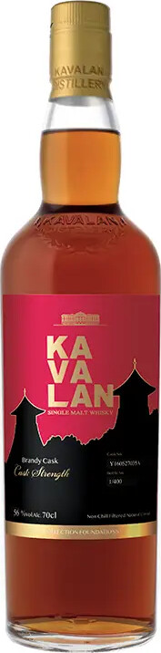 Kavalan Solist 2016 Brandy Cask #Y160527035A Collection Foundations 8yo 53% 700ml