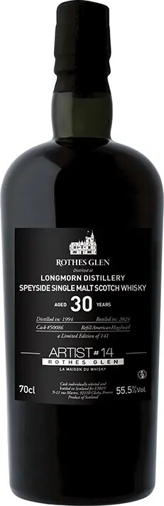 Longmorn 1994 Artist #14 Rothes Glen Collection Foundations 30yo 55.5% 700ml