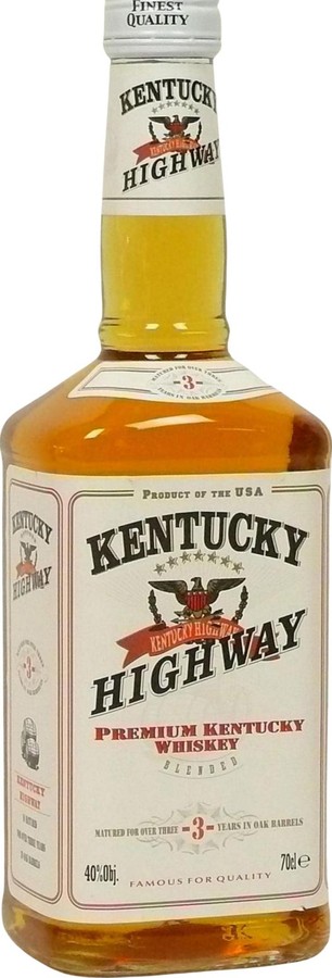 Kentucky Highway 3yo Premium Kentucky Whisky 40% 700ml