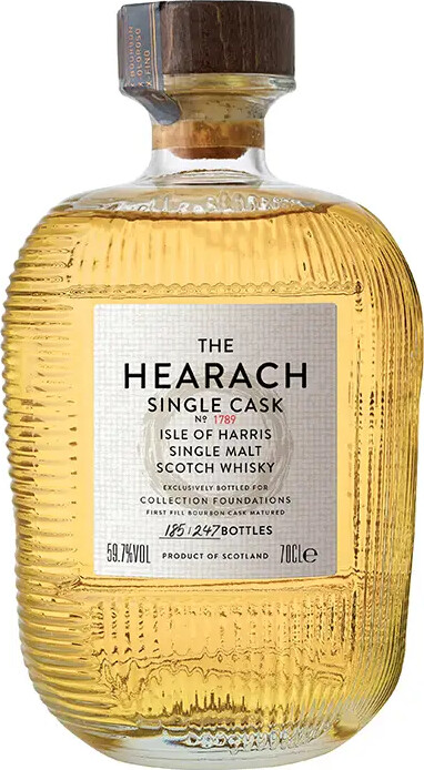 The Hearach 2018 Isle of Harris Single cask #1789 Collection Foundations 5yo 59.7% 700ml