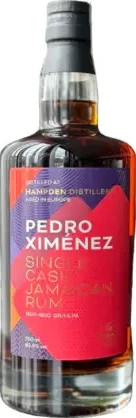 The Colours of Rum 2023 Hampden Jamaica DOK Pedro Ximenez 62.9% 700ml