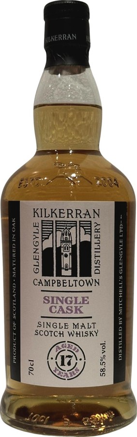 Kilkerran 2007 20th Anniversary Charles Hofer SA Switzerland 58.5% 700ml