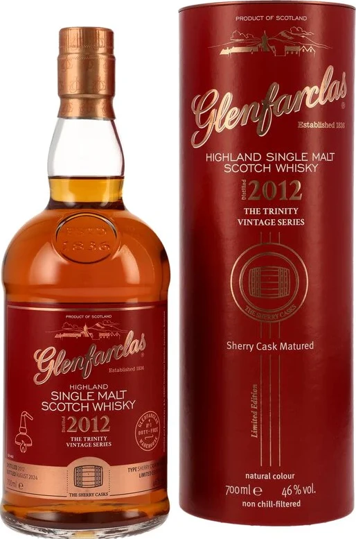 Glenfarclas 2012 The Trinity Vintage Series 46% 700ml