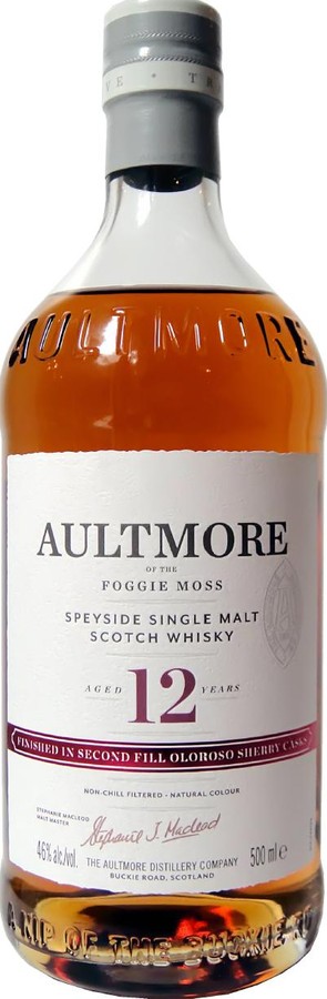 Aultmore 12yo Foggie Moss 46% 500ml