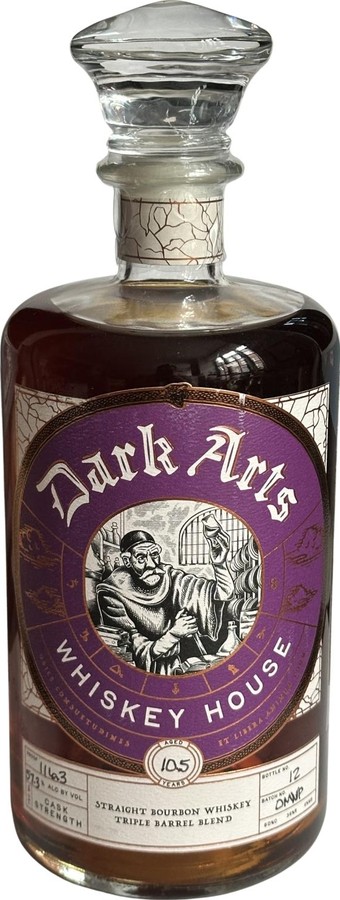 Dark Arts 10yo Straight Bourbon Whisky Triple Barrel Blend Ryan Hopkins 57.3% 750ml