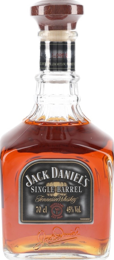 Jack Daniel's Single Barrel Distillery No.1 Barcadi GmbH Hamburg 45% 700ml