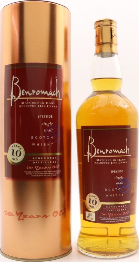 Benromach 10yo 43% 700ml