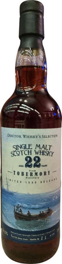 Tobermory 22yo DocW Doctor Whisky's Selection 1st Fill French Allier 56.5% 700ml