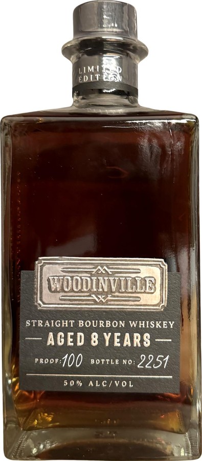 Woodinville 8yo Straight Bourbon Whisky 50% 750ml