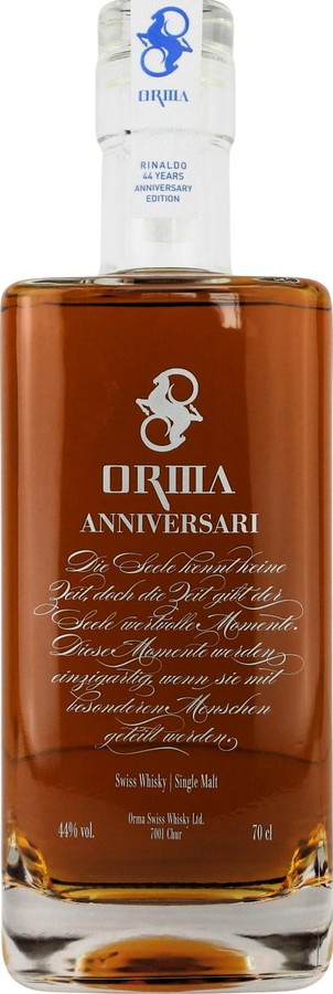 Orma Anniversari Rinaldo 44yo Anniversary Edition 44% 700ml