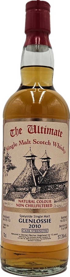 Glenlossie 2010 vW The Ultimate Cask Strength 57.3% 700ml