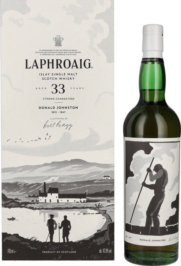 Laphroaig 33yo Strong Characters 43.8% 700ml