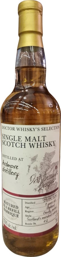 Ardmore 2013 DocW Doctor Whisky's Selection 57.9% 700ml