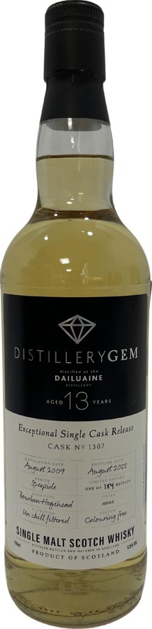 Dailuaine 2009 GCWL Distillery Gem 57.6% 700ml