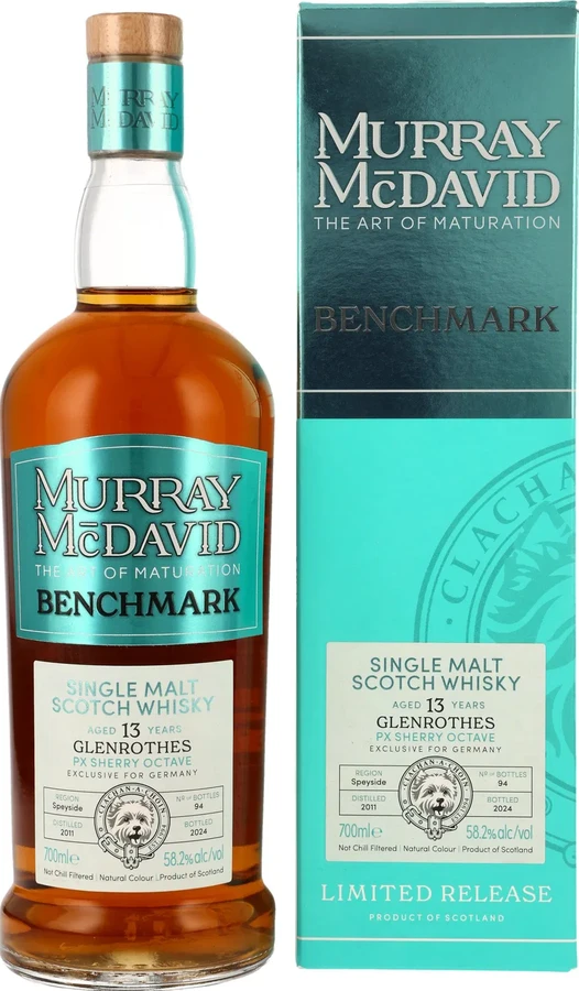 Glenrothes 2011 MM Benchmark Germany 58.2% 700ml