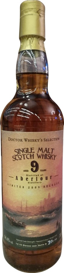 Aberlour 9yo DocW Doctor Whisky's Selection 1st Fill Oloroso 56.4% 700ml