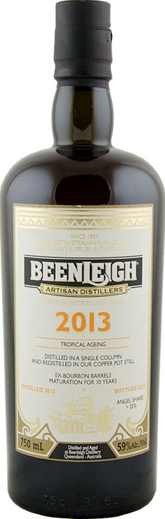 Velier 2013 Beenleigh Artisan Distillers Australia 10yo 59% 750ml