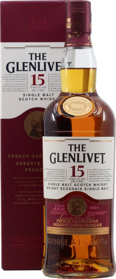 Glenlivet 15yo French Oak Reserve 40% 750ml