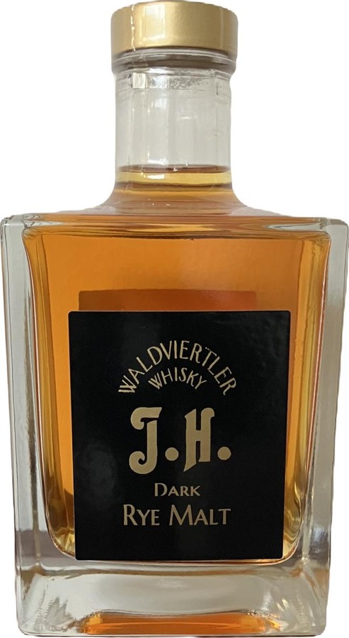 Waldviertler Whisky J.H. Dark Rye Malt 41% 500ml