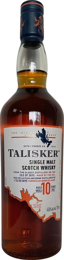 Talisker 10yo Made by the Sea 45.8% 750ml