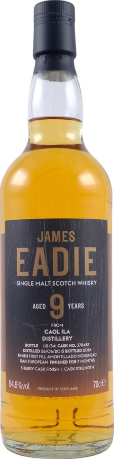 Caol Ila 2015 JE 54.9% 700ml